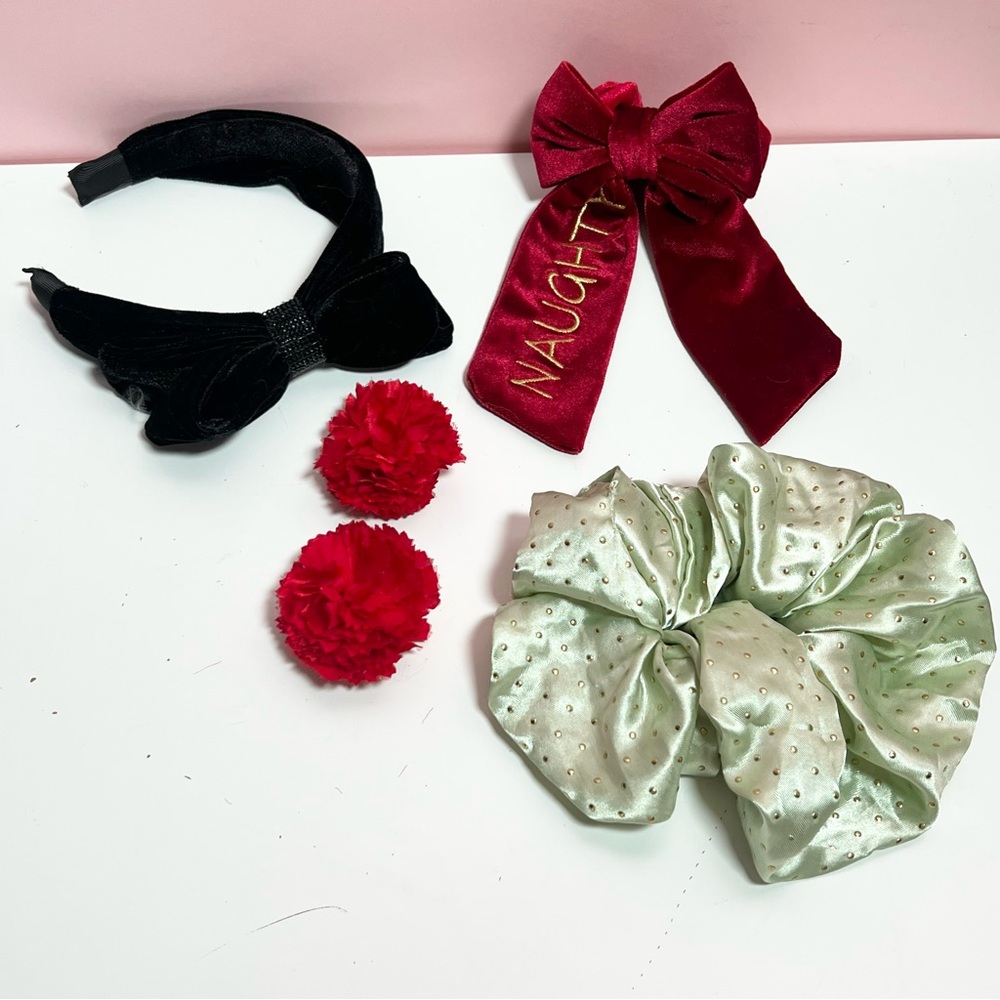 Y2K 2000s mcbling 90s mixed bundle of hair accessories